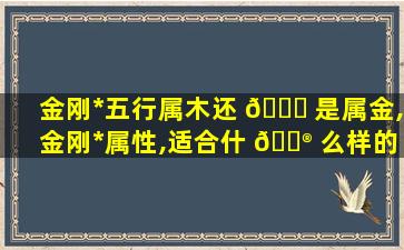 金刚*
五行属木还 💐 是属金,金刚*
属性,适合什 💮 么样的人带